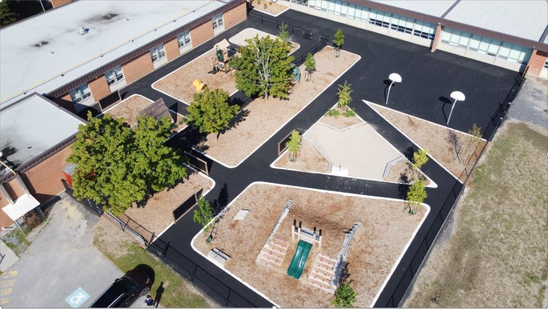 Aerial photo of Odessa Kindergarten Yarad